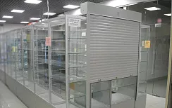 Рольставни стальные для витрины DoorHan 1200х1800