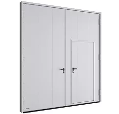 Распашные гаражные ворота 2900x3000