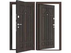 Премиум дверь DoorHan ВЕНГЕ КОЛИЗЕЙ с угловой рамой левая 880х2050